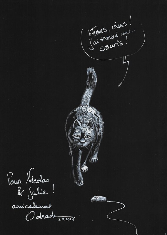 Odrade, Le Chat qui n'aimait pas les croquettes - Dédicace