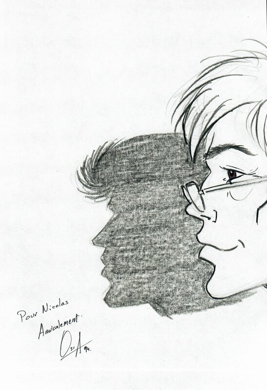 Horizon Blanc par André Osi - Dédicace