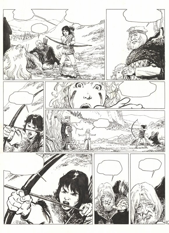 Robin Recht, Thorgal adieu Aaricia - Comic Strip