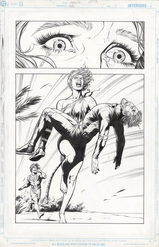 Gen 13 #40 p1 par Gary Frank, Cam Smith - Planche originale