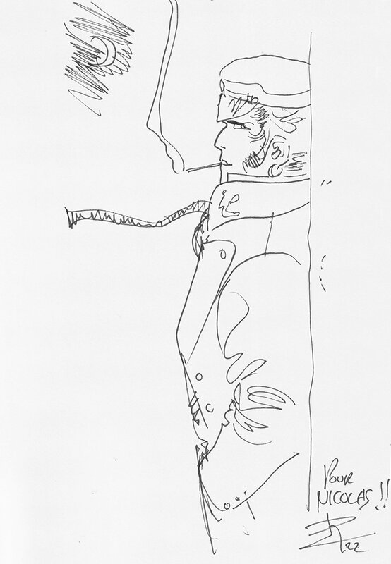 Corto Maltèse by Rubén Pellejero - Sketch