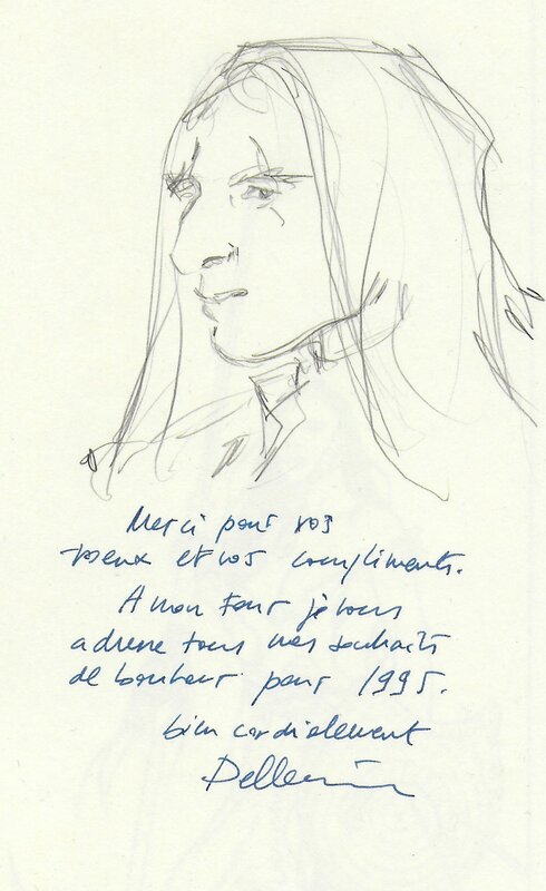 L'epervier by Patrice Pellerin - Sketch