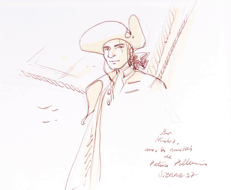 L'epervier by Patrice Pellerin - Sketch