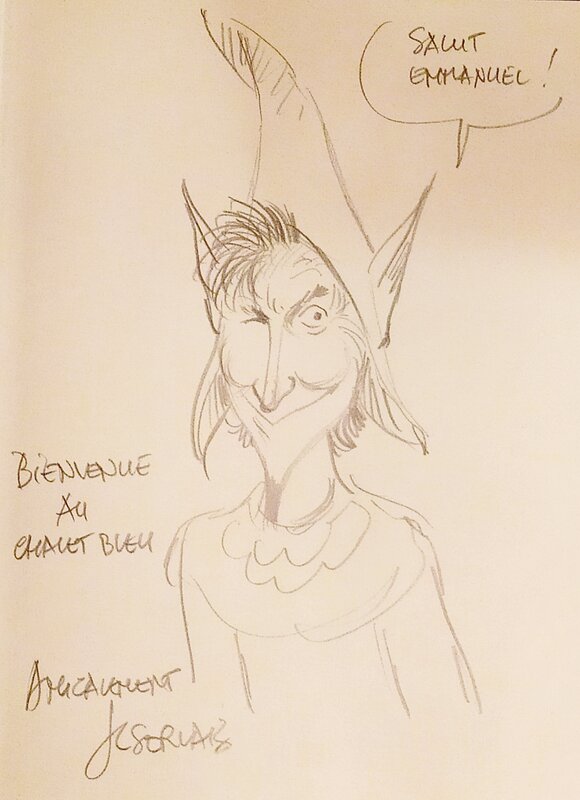 Jean-Claude Servais, Le chalet bleu 2023Mai14 - Sketch