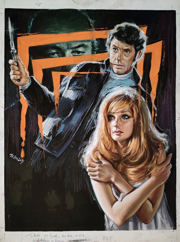 Aldo De Amicis - Original Artwork Movie Poster 