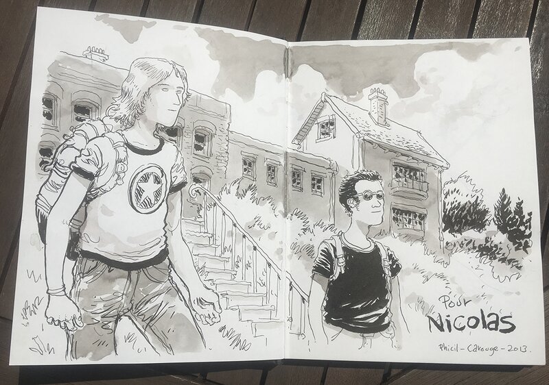 London Calling par Phicil - Dédicace