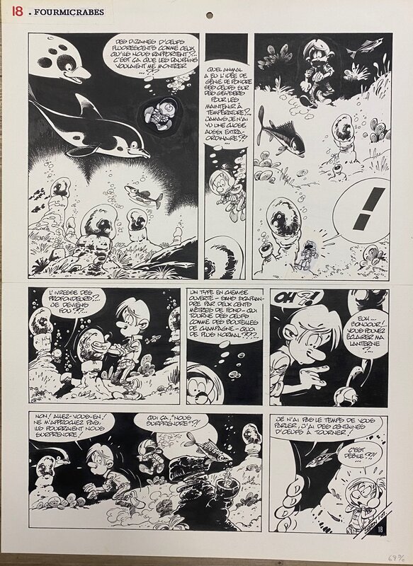 Les fourmicrabes by Pierre Seron - Comic Strip