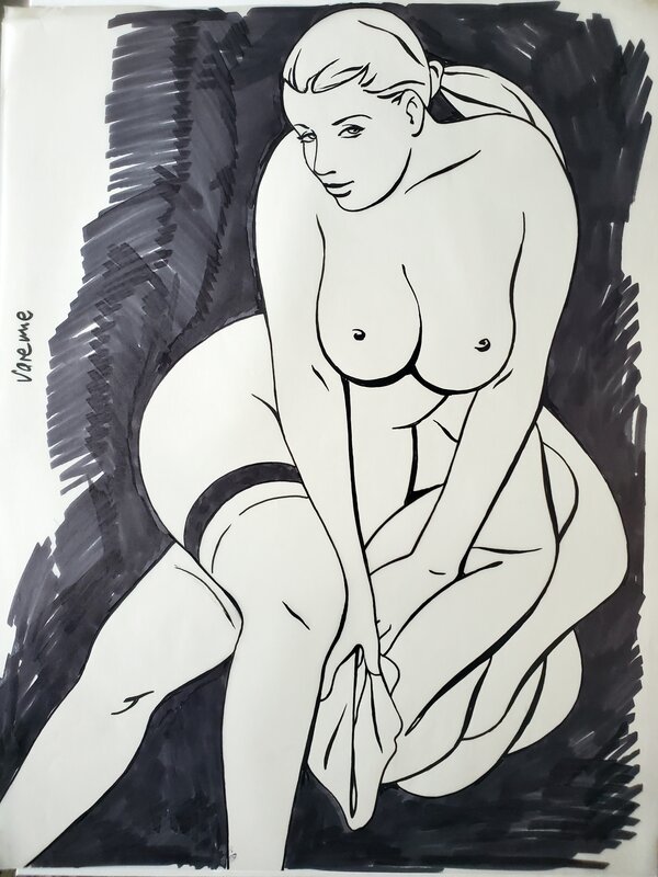 Alex Varenne, illustration originale - Illustration originale