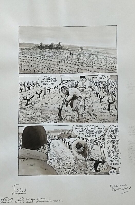 Les ignorants by Étienne Davodeau - Comic Strip