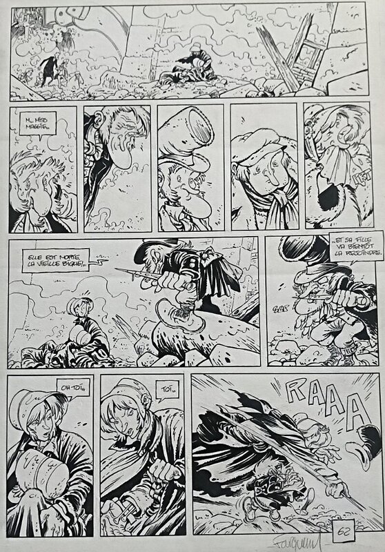 Xavier Fourquemin, La légende du Changeling - Comic Strip