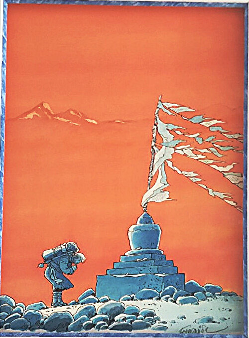 Les chevaux du vent par Jean-Claude Fournier - Couverture originale