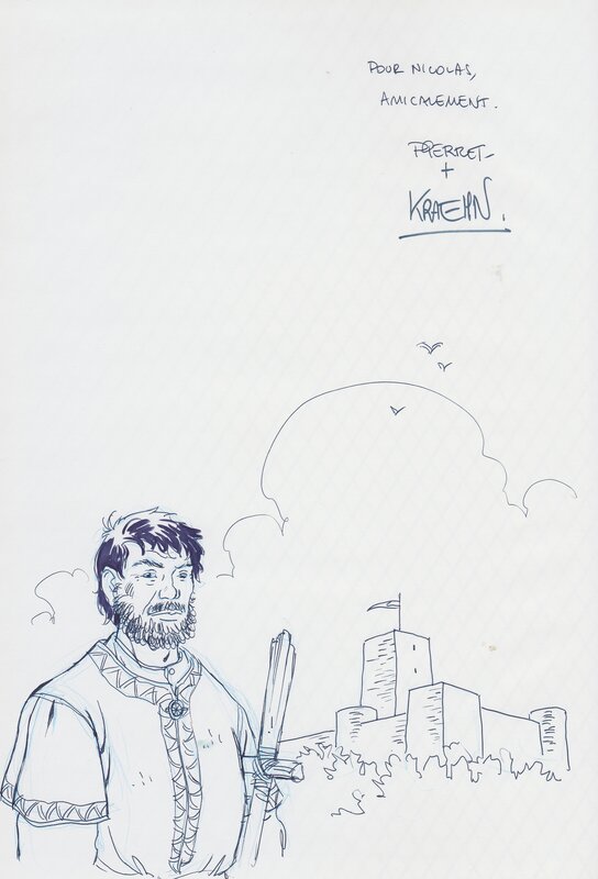 Michel Pierret, Les Aigles Décapitées - Dédicace