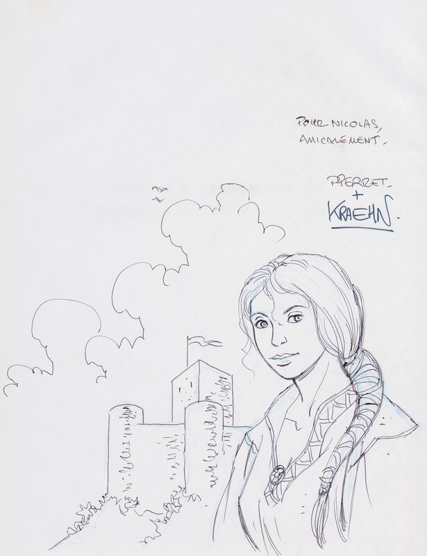 Michel Pierret, Les Aigles Décapitées - Sketch