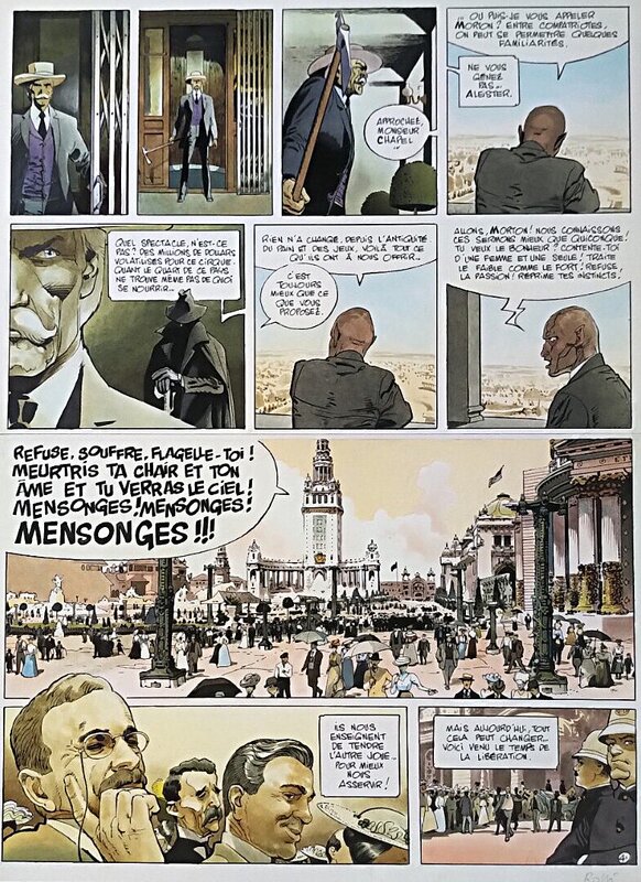 West by Christian Rossi - Comic Strip