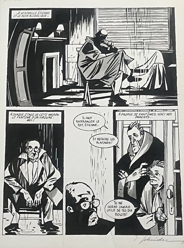 Amères Saisons by Etienne Schréder - Comic Strip