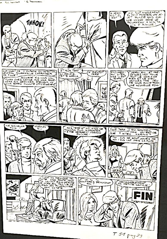 Ric Hochet by Tibet - Comic Strip