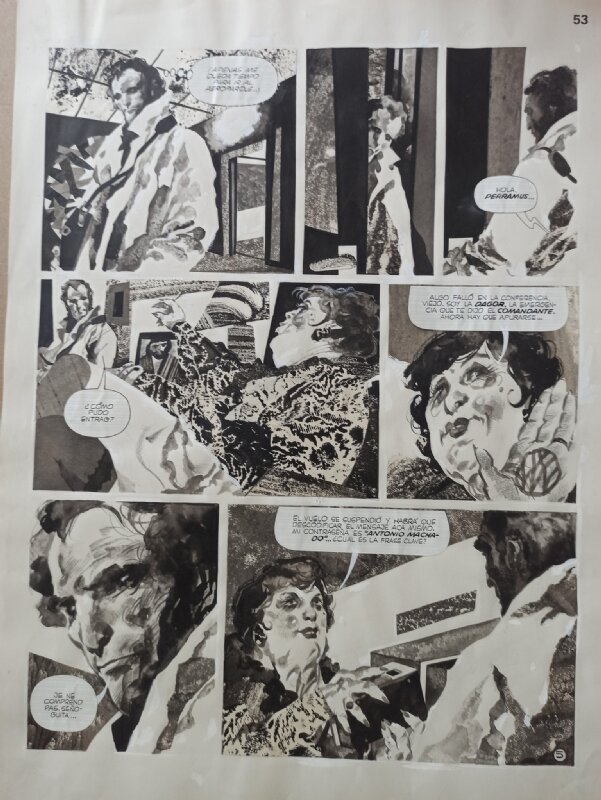 Alberto Breccia Perramus - Comic Strip