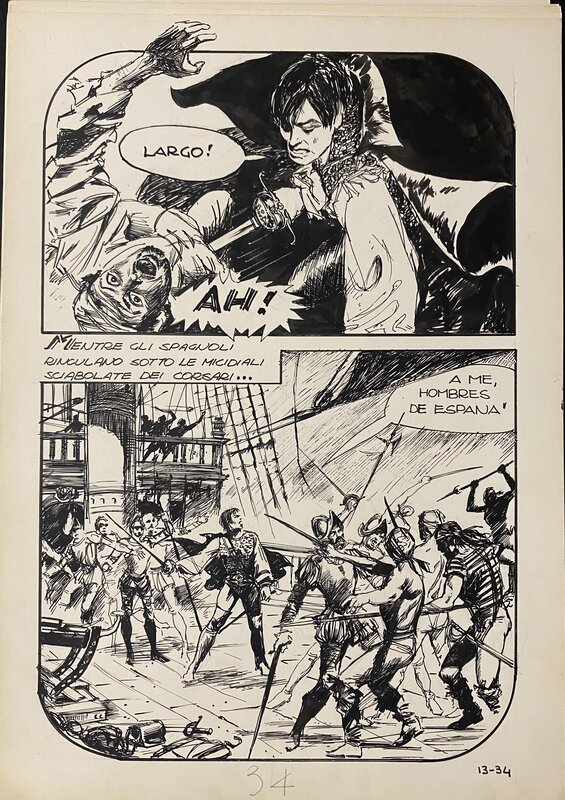Jolanda by Milo Manara - Comic Strip
