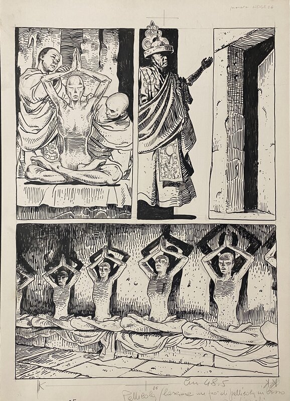 L’homme des Neiges by Milo Manara - Comic Strip