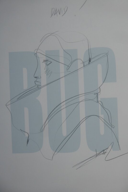 Bug t2 by Enki Bilal - Sketch