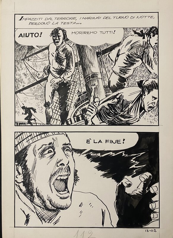 Jolanda par Manara - Planche originale