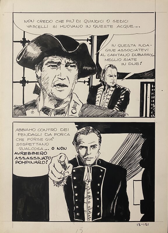 Jolanda by Manara - Comic Strip