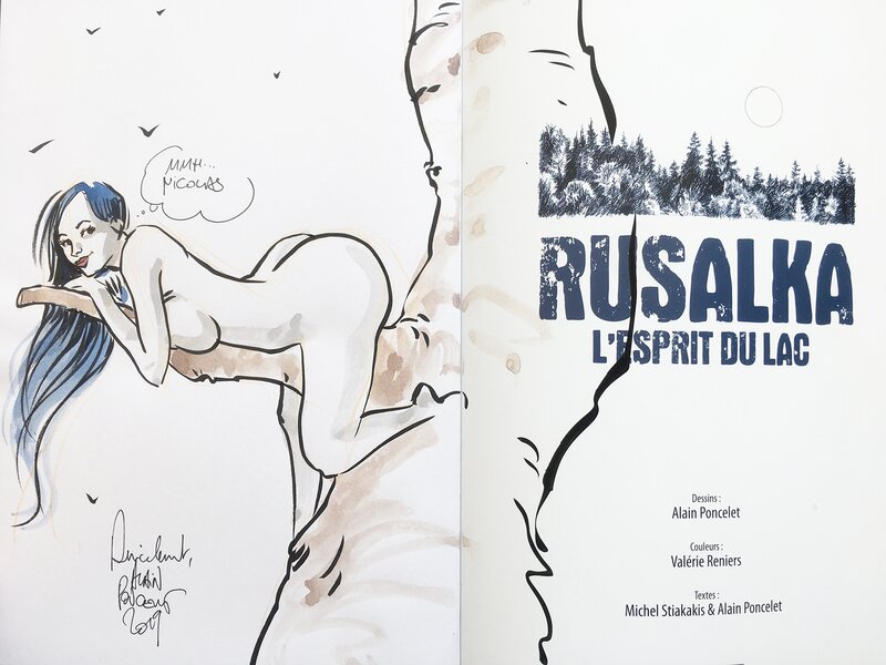 L'esprit du Lac par Alain Poncelet - Dédicace