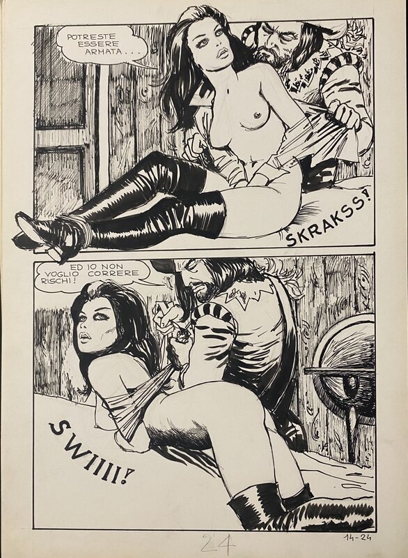 Jolanda by Milo Manara - Comic Strip
