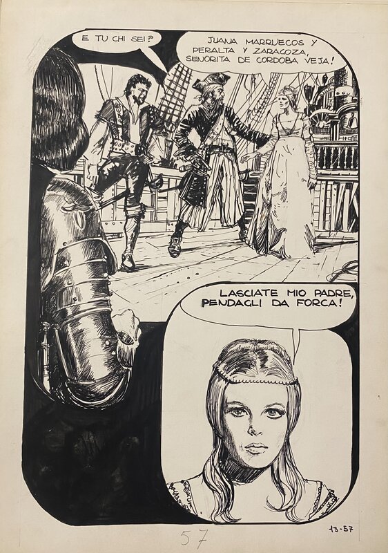 Jolanda by Milo Manara - Comic Strip
