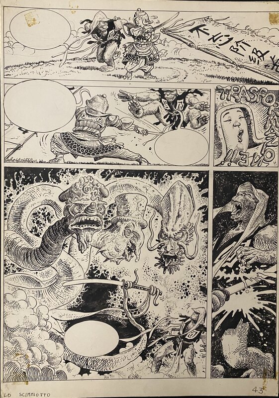 Le Singe by Milo Manara, Silverio Pisu - Comic Strip