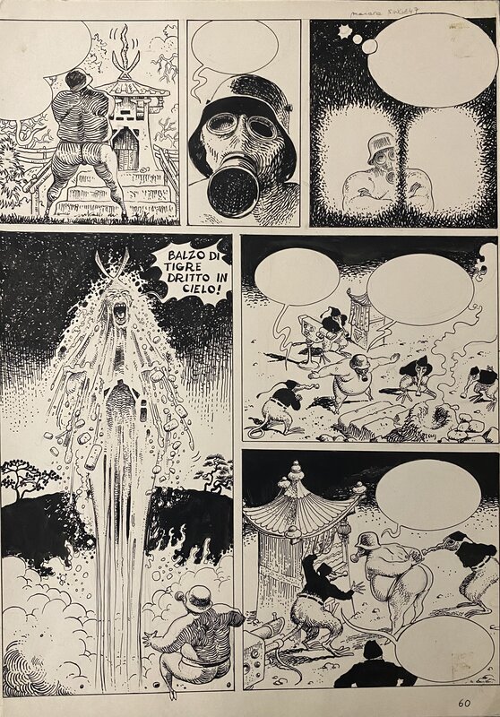 Le Singe by Milo Manara - Comic Strip