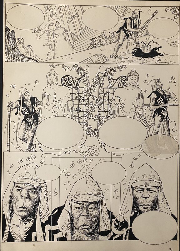 Le Singe by Milo Manara, Silverio Pisu - Comic Strip