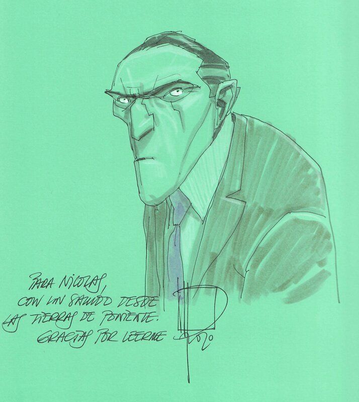 Le Triskel Volé par Miguelanxo Prado - Dédicace