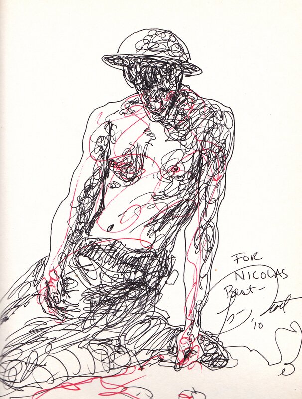 Le Baron Rouge par George Pratt - Dédicace