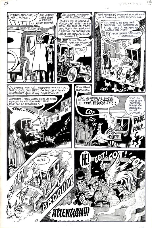 Blanche Epiphanie by Georges Pichard, Jacques Lob - Comic Strip