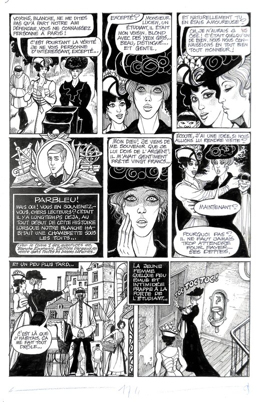 Blanche Epiphanie by Georges Pichard, Jacques Lob - Comic Strip