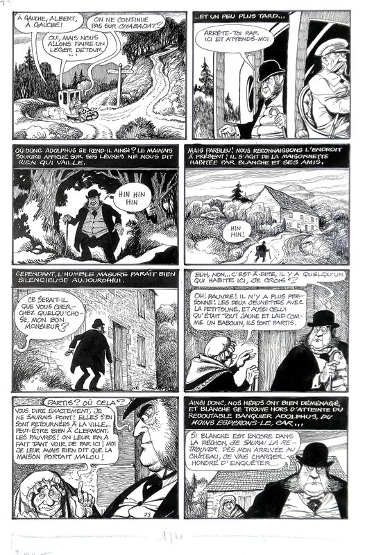 Blanche-Epiphanie by Georges Pichard, Jacques Lob - Comic Strip