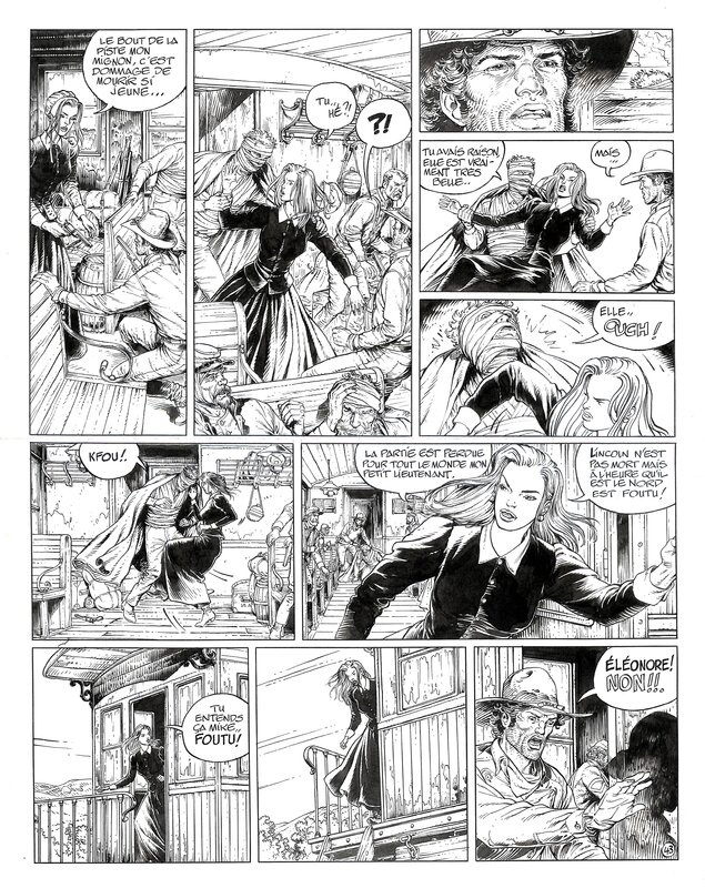 Michel Blanc-Dumont, François Corteggiani, La Jeunesse de Blueberry - Comic Strip