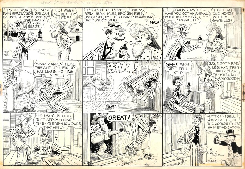 Mutt & Jeff by Bud Fisher, Al Smith - Comic Strip