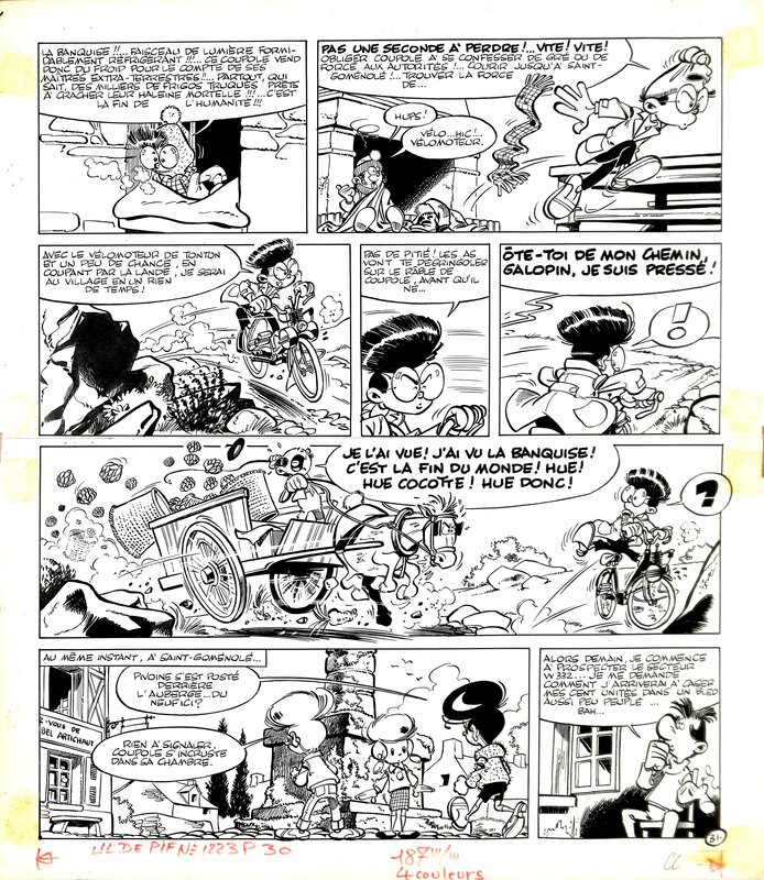 Les As by Greg, Dupa - Comic Strip