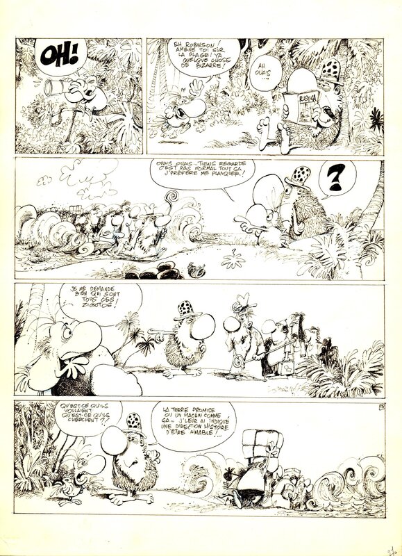 Robinson et Zoé by Philippe Bercovici, François Corteggiani - Comic Strip