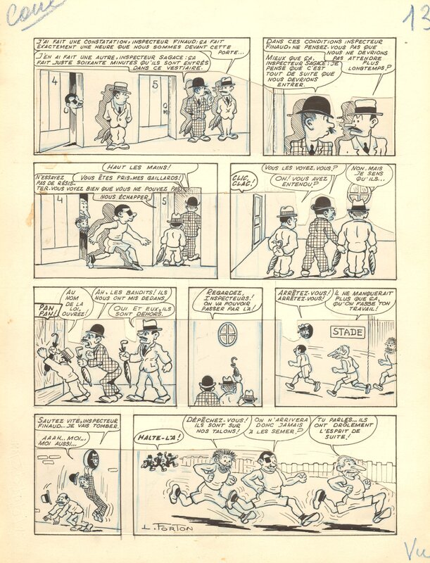 Louis Forton, L'audace des Pieds Nickelés - Comic Strip