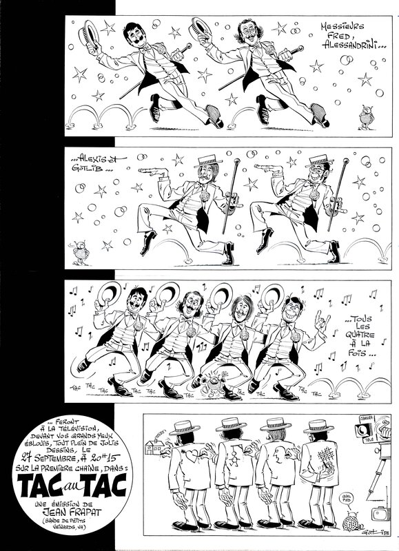 Tac-au-Tac by Gotlib - Comic Strip