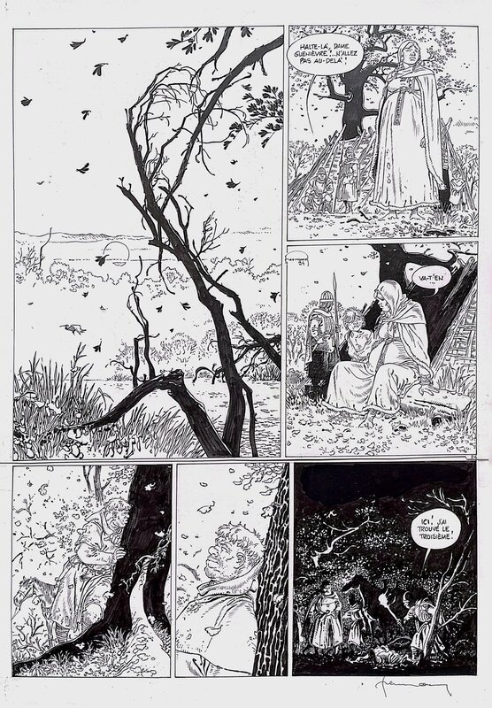 Hermann - Les Tours de Bois-Maury - Tome 10, planche 26 - Planche originale