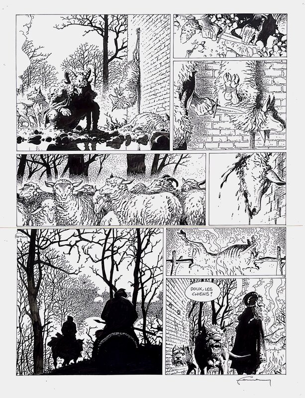 Hermann - Les Tours de Bois-Maury - Tome 2, planche 13 - Planche originale