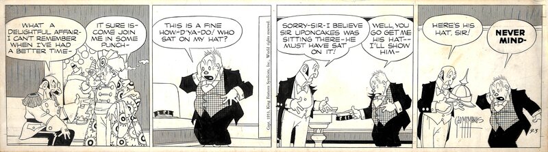 Bringing up Father by George McManus, Zeke Zekley - Comic Strip