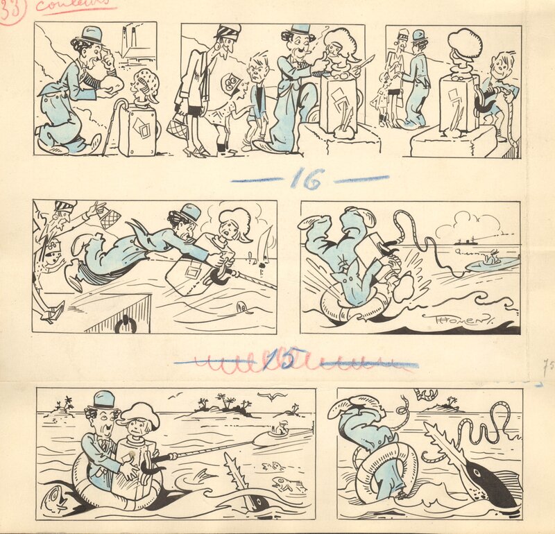 Charlot by Raoul Thomen - Comic Strip