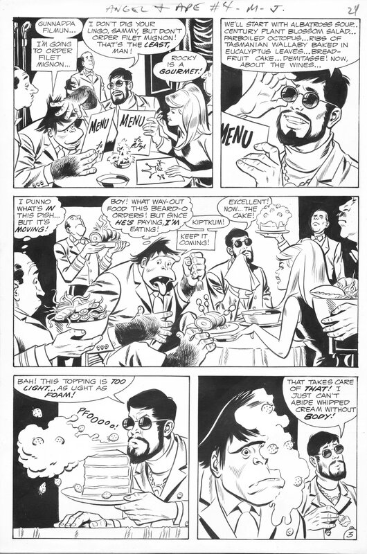 Angel & the Ape par Wally Wood, Bob Oksner, Edward Nelson Bridwell - Planche originale