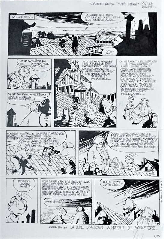 Frank Le Gall, Dominique Thomas, Théodore Poussin - Le mangeur d'archipels - Comic Strip