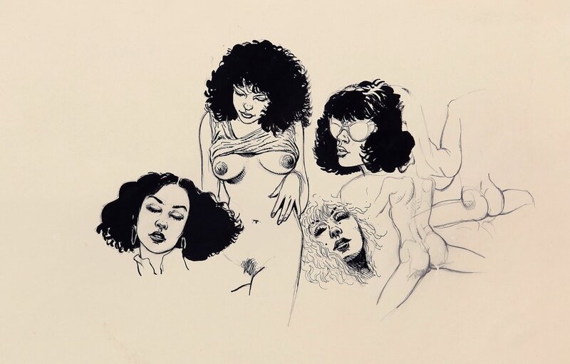 Etude by Franz - Original art
